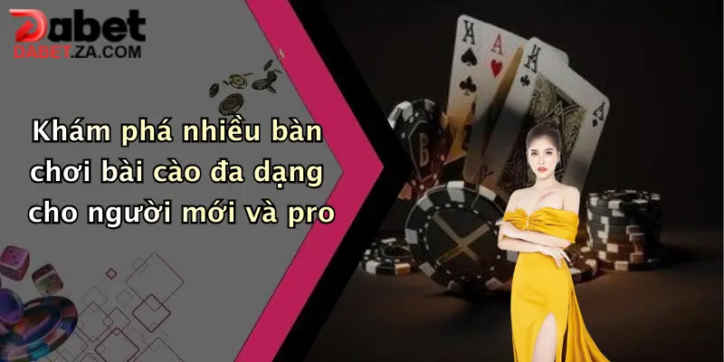 Khám phá nhiều bàn chơi bài cào đa dạng cho người mới và pro